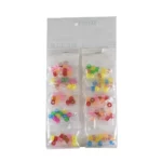CUENTAS MULTICOLOR CRISTAL C/10 5GRS