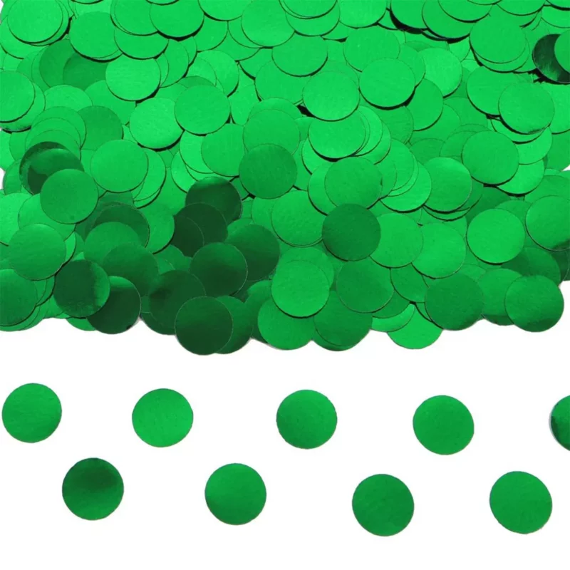 CONFETTI METALIZADO 1CM 30GRS 8602 VERDE
