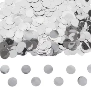 CONFETTI METALIZADO 1CM 30GRS 8602 PLATA