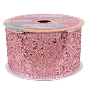 LISTON DIAMANTADO FINO 6.4 X 9.1MTS 757 ORO ROSADO