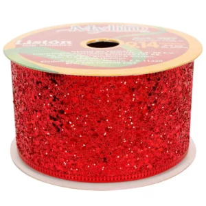 LISTON DIAMANTADO FINO 6.4 X 9.1MTS 757-03 ROJO