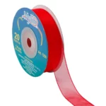 LISTON ORGANZA 16X20M 1290 ROJO