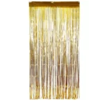 CORTINA DECORATIVA FOIL 2CMX1M 8995-G CHAMPAÑA
