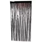 CORTINA DECORATIVA FOIL 2CMX1M 8995-F NEGRO
