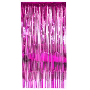 CORTINA DECORATIVA FOIL 2CMX1M 8995 MORADO