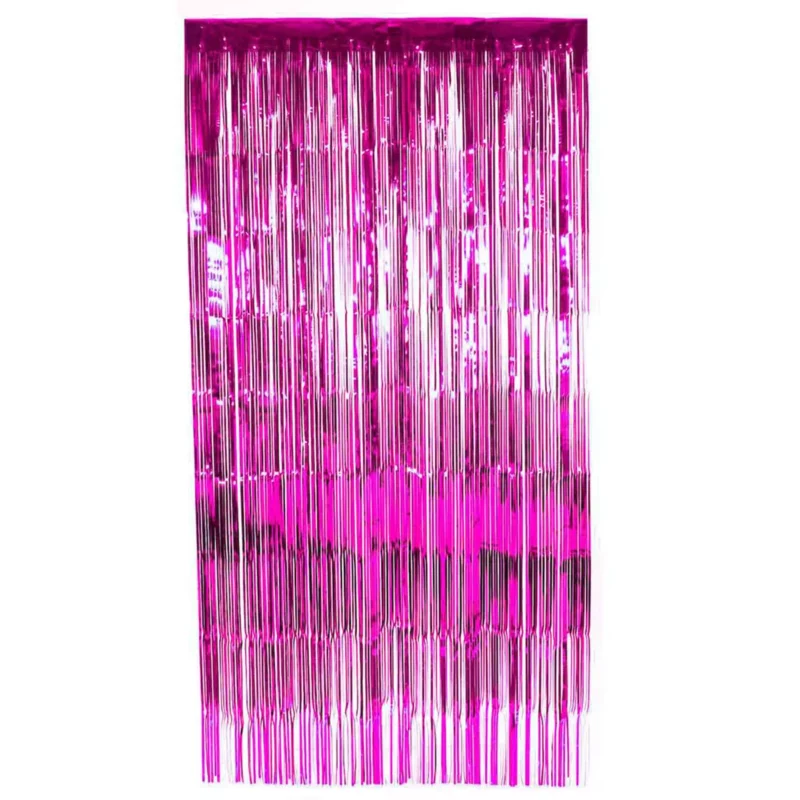 CORTINA DECORATIVA FOIL 2CMX1M 8995 MORADO