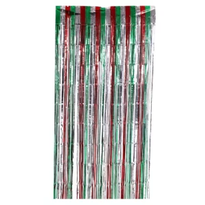 CORTINA DECORATIVA FOIL 1X2M 8998-B TRICOLOR