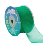 LISTON ORGANZA 3.8X20MTS 7159 ESMERALDA