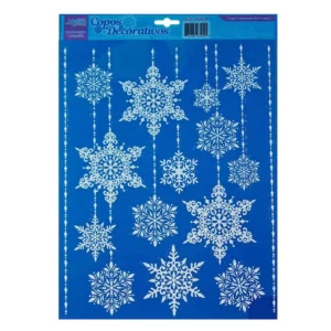 CALCOMANIA PARA VENTANA 158 B COPOS DE NIEVE