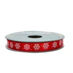 LISTON SATIN NAVIDEÑO 10MM X 5MTS 10663 NO. 2 COPOS