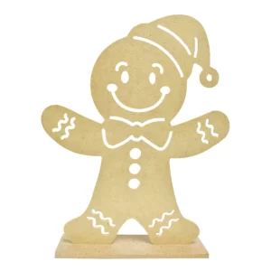 PERSONAJE DE MADERA C/BASE 25CM 10114 GALLETA