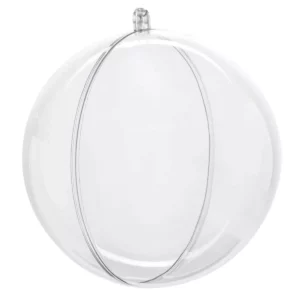 ESFERA TRANSPARENTE ARMABLE C/4 9842 80MM
