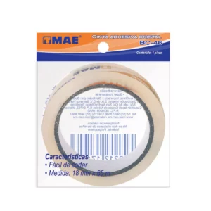 CINTA CRISTAL 18X65 BC-46 ATADO DE 4 PZAS.