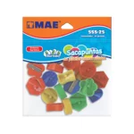 SACAPUNTAS PLASTICO C/25 SSS25 COLORES SOLIDO