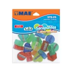 SACAPUNTAS PLASTICO C/25 STS25 TRANSPARENTES