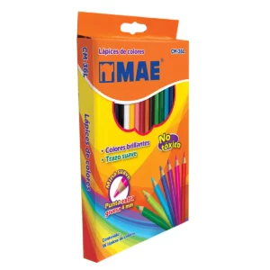 COLORES LARGOS MAE C/36 CM-36L ATADO DE 2 PZAS.