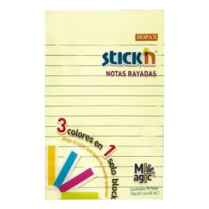 NOTA ADHESIVA 6X4 90HJS RAYA 21579 ATADO DE 2 PZAS.