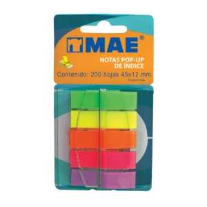 NOTA ADHESIVA BAND POP UP INDICE 26002 C/DESPACHADOR ATADO DE 3 PZAS.