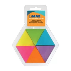 NOTA ADHESIVA ROMPECABEZAS 6BLOCKS 21369 ATADO DE 2 PZAS.