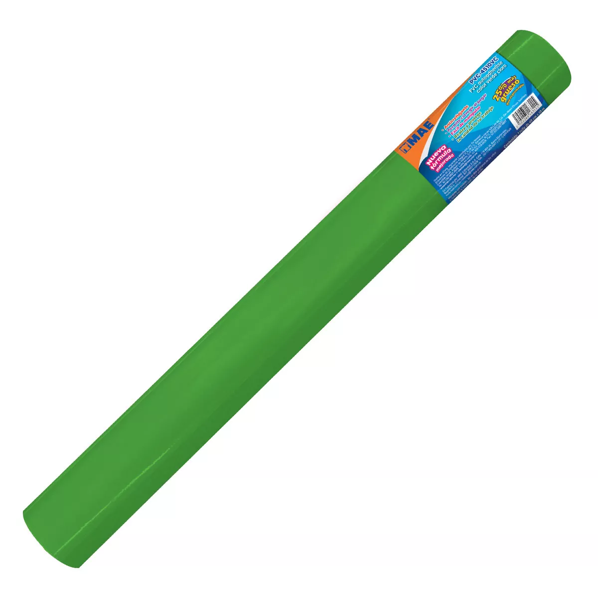 PLASTICO PVC MAE 45X10 VERDE CLARO