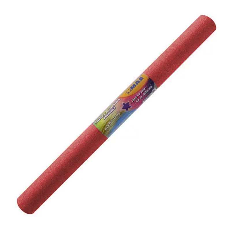 PLASTICO PVC MAE 45X3 DIAMANTADO ROJO