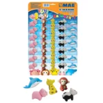 GOMA EN FIGURA C/35 ANIMALITOS GMANIM