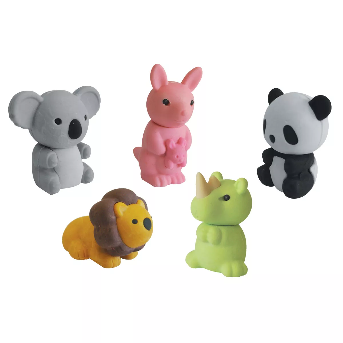 GOMA EN FIGURA C/35 ANIMALES ZOO