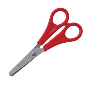 TIJERA ESCOLAR 5" PARA ZURDOS MT-5RL ATADO DE 12 PZAS.