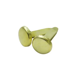 BROCHE LATONADO 14MM C/100 BRL-14 ATADO DE 5 PZAS.
