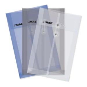 SOBRE ESQUELA PLASTICO VERTICAL CON HILO SHEV SURTIDO ATADO DE 12 PZAS.