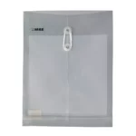 SOBRE CARTA PLASTICO VERTICAL CON HILO SHAV HUMO ATADO DE 12 PZAS.