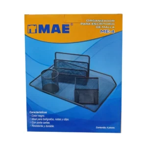 ORGANIZADOR DE ESCRITORIO MALLA C/4 ME4