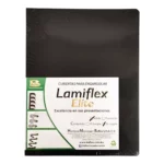 CUBIERTA CARTA BOFLEX 15PT 25JG NEGRO SOLIDO