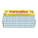 ESPIRAL PLASTICO CRISTAL 25MM 1" C/33
