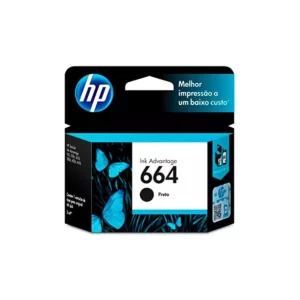CARTUCHO HP 664 F6V29AL NEGRO