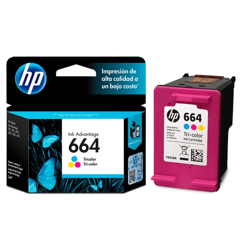 CARTUCHO HP 664 F6V28AL TRICOLOR
