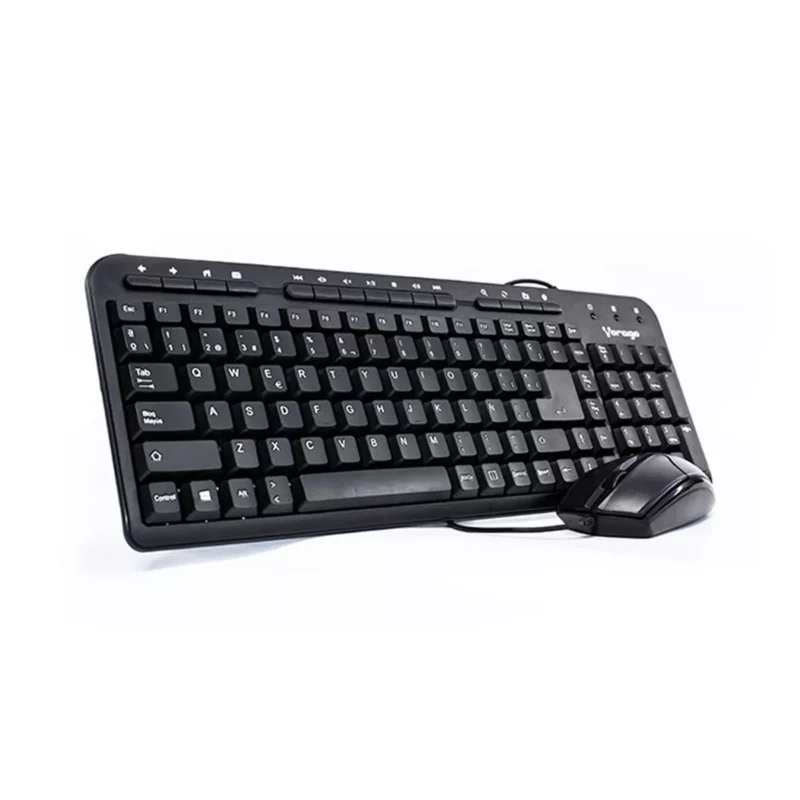 TECLADO MOUSE KIT VORAGO KM-105 ALAMBRIC