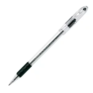 BOLIGRAFO RSVP 0.7MM BK90A NEGRO ATADO DE 6 PZAS.