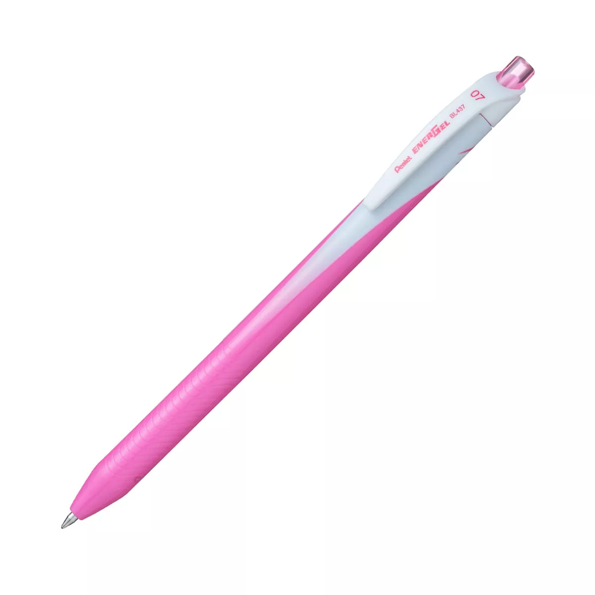 BOLIGRAFO ENERGEL 0.7MM BL437P ROSA ATADO DE 6 PZAS.