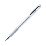 BOLIGRAFO HYBRID GEL K118Z PLATA ATADO DE 6 PZAS.