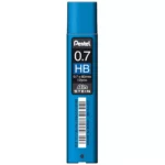 MINAS AIN STEIN 0.7MM HB PENTEL C277S HB ATADO DE 12 PZAS.