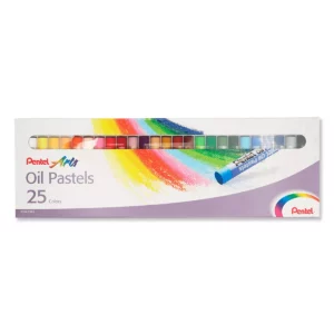 GISES PASTEL ACEITE C/25 PHN25 ATADO DE 3 PZAS.