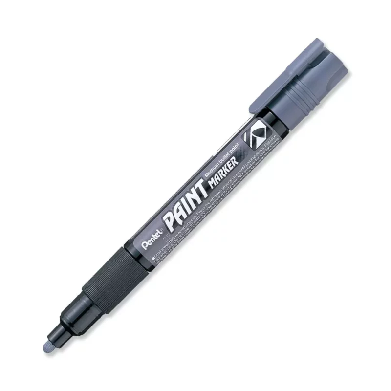 MARCADOR INDUSTRIAL CONICA MMP20 GRIS ATADO DE 3 PZAS.