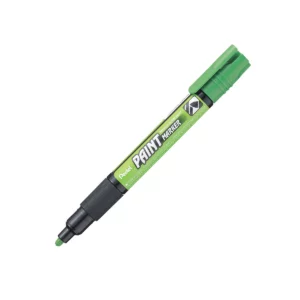 MARCADOR INDUSTRIAL CONICA MMP20 VERDE LIMON ATADO DE 3 PZAS.