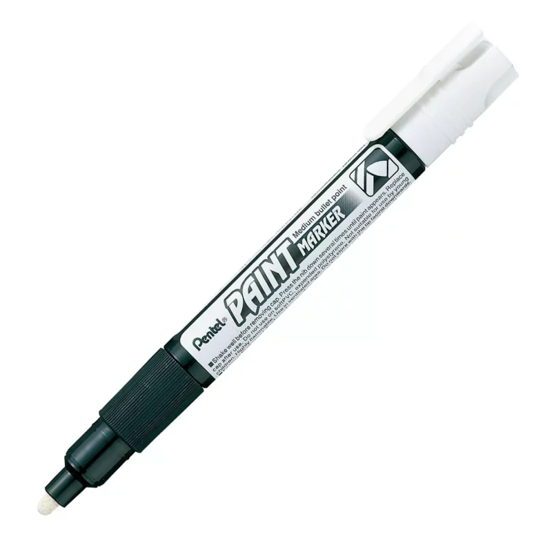 MARCADOR INDUSTRIAL CONICA MMP20 BLANCO ATADO DE 3 PZAS.