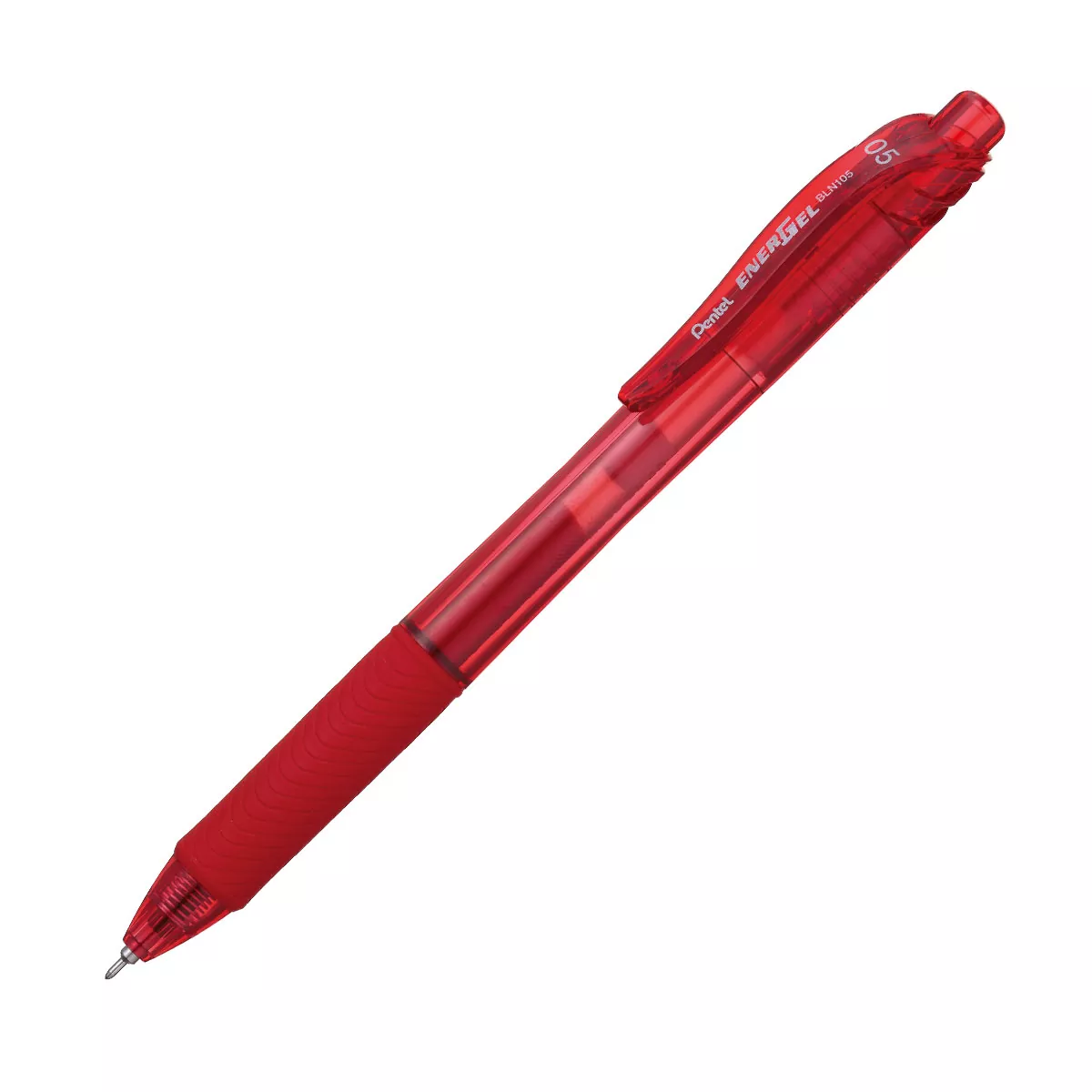 BOLIGRAFO ENERGEL 0.5MM BLN105B ROJO ATADO DE 6 PZAS.