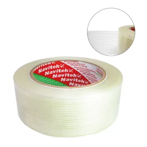 CINTA FLEJADORA 199 24MM X 50MTS ATADO DE 2 PZAS.