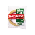 CINTA TRANSPARENTE 55 24MM X 65MTS ATADO DE 6 PZAS.