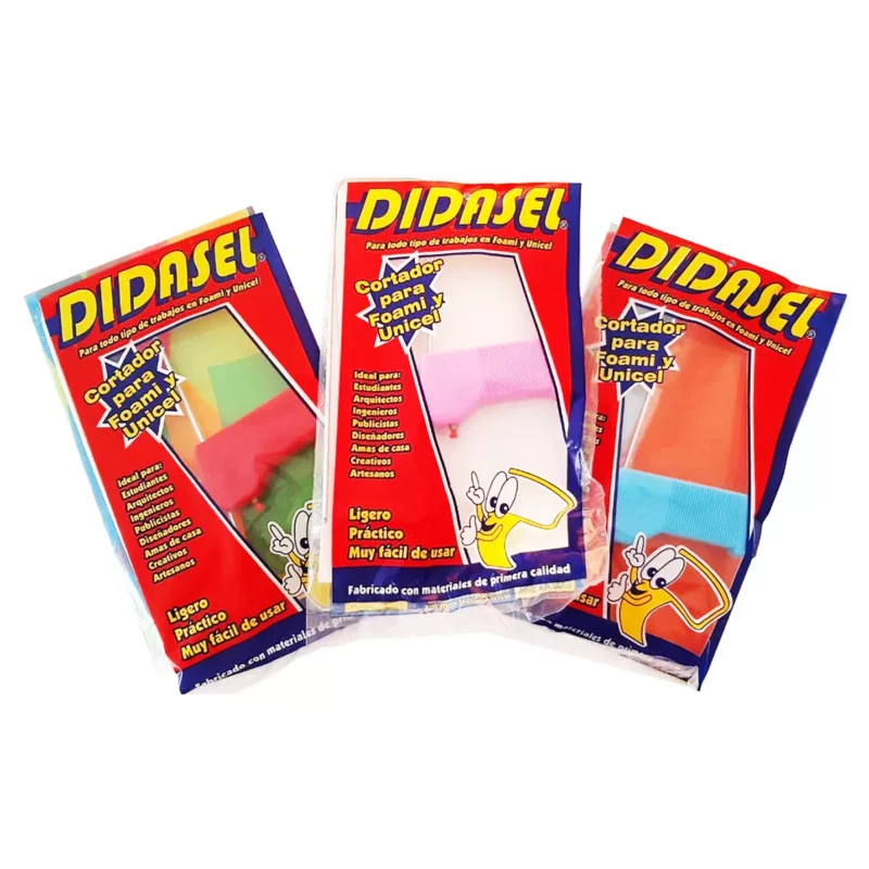CORTADOR PARA UNICEL ATADO DE 3 PZAS.
