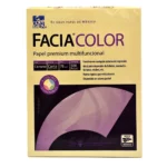 PAPEL FACIA BOND CARTA 37KG AMARILLO